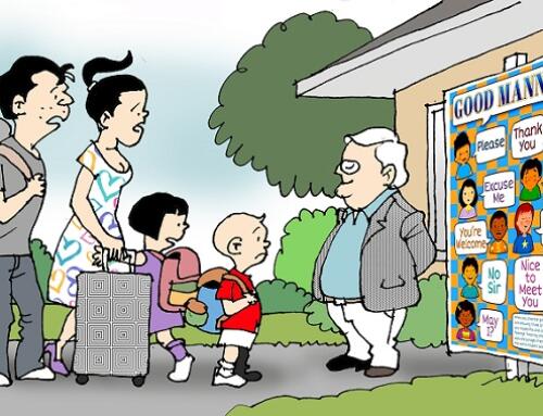 Đến nhà  người khác