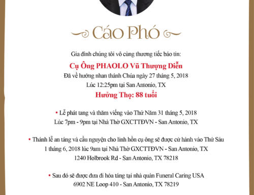 Cụ Ông Phaolo Vũ Thượng Diễn