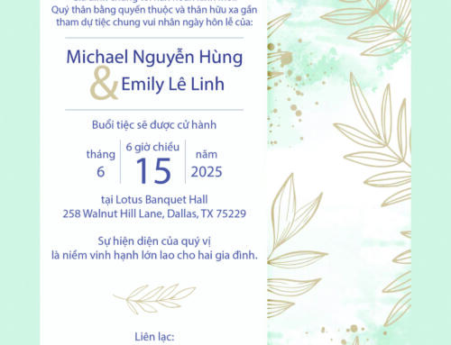 Michael Nguyễn Hùng & Emily Lê Linh