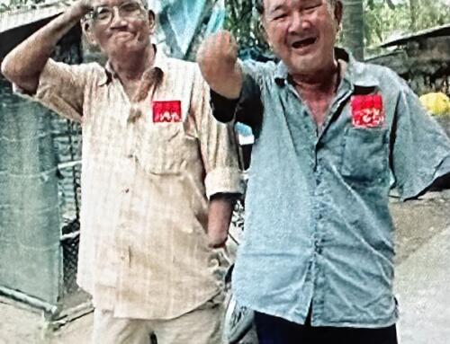 TPB Đào Vĩnh Ký (trái) và TPB Trần Quang Hảo (phải)