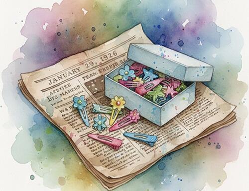 Những chiếc kẹp tóc