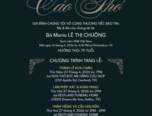 Bà Maria Lê Thị Chuộng