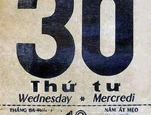 Hồi ức tháng Tư