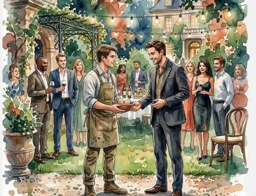 Quả trứng gà trong đại tiệc