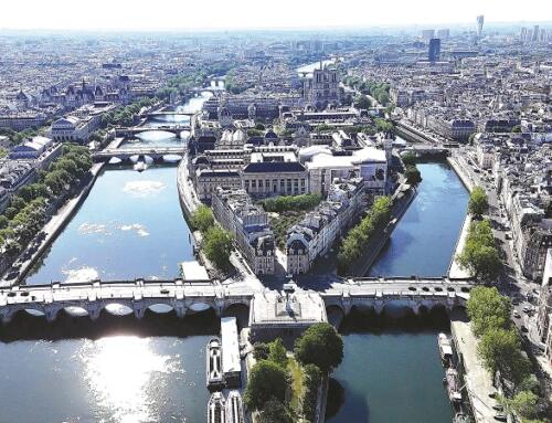 Paris dưới những nhịu cầu
