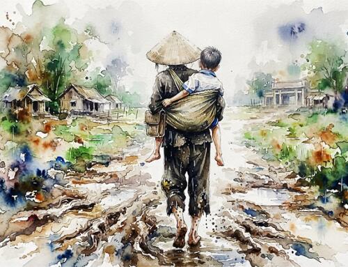 Con không muốn đi học
