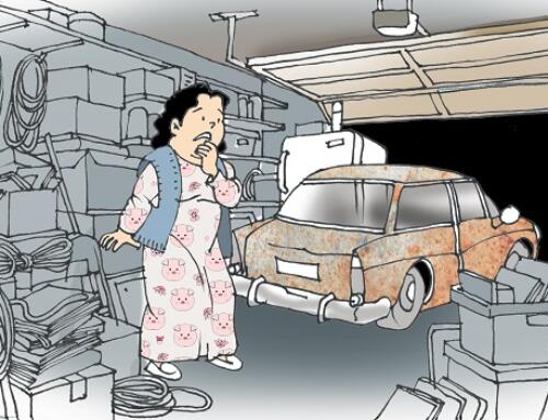 Điều bí ẩn trong garage